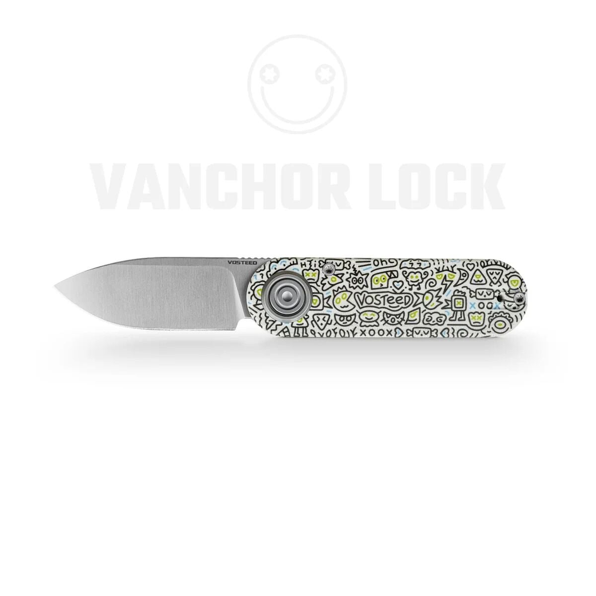 Vosteed Corgi® V - Vanchor Lock® ( 14C28N Çelik ve G10 Sap Çakı ) - A3727
