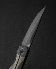 BESTECH THYRA BT2106C Titanyum+Karbon Fiber Kaplama Sap M390 Çelik Çakı