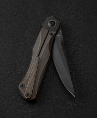 BESTECH THYRA BT2106C Titanyum+Karbon Fiber Kaplama Sap M390 Çakı