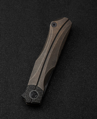 BESTECH THYRA BT2106C Titanyum+Karbon Fiber Kaplama Sap M390 Çelik Çakı