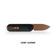 Vosteed Corgi® V - Vanchor Lock® ( 14C28N Çelik ve Alüminyum Sap Çakı ) - A3722