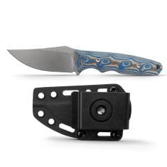 Vosteed H-Back ( Nitro-V Çelik ve Mikarta Sap Bıçak ) SOAR Klipsli - D0407