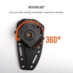 Vosteed H-Back ( Nitro-V Çelik ve G10 Sap Bıçak ) SOAR Klipsli - D0405