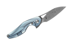 BESTECH THE RETICULAN BT1810H Titanyum Sap Damascus Çakı
