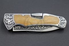 Columbia Company Gravür Desenli Çakı 24cm