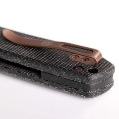 Vosteed Raccoon® - Çapraz Kilitli ( 14C28N Çelik ve Mikarta Sap Çakı ) - A0539