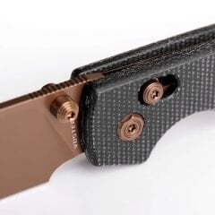 Vosteed Raccoon® - Çapraz Kilitli ( 14C28N Çelik ve Mikarta Sap Çakı ) - A0539