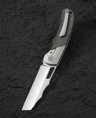 BESTECH SYN BT2306B Titanyum Siyah Kanvas Micarta Kakma Sap: 3.57'' El Ovuşturulmuş Taş Yıkama Kaplama El Ovuşturulmuş Saten Elmax Bıçak