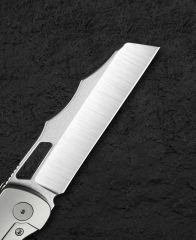 BESTECH SYN BT2306B Titanyum Siyah Kanvas Micarta Kakma Sap: 3.57'' El Ovuşturulmuş Taş Yıkama Kaplama El Ovuşturulmuş Saten Elmax Bıçak