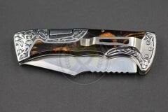Columbia Company Gravür Desenli Çakı 23cm