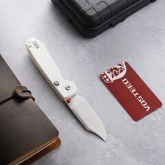Vosteed Raccoon® - Üstten Kilitli Mekanizma ( 14C28N Çelik ve G10 Sap Çakı) - A2912