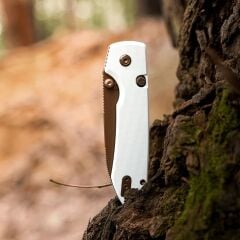 Vosteed Raccoon® 2.0 - Üstten Kilitli Mekanizma ( 14C28N Çelik ve G10 Sap Çakı ) - A2913