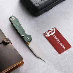 Vosteed Raccoon® - Üstten Kilitli Mekanizma ( 14C28N Çelik ve Mikarta Sap Çakı ) - A2911