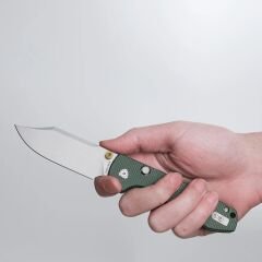 Vosteed Raccoon® - Üstten Kilitli Mekanizma ( 14C28N Çelik ve Mikarta Sap Çakı ) - A2911