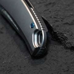 BESTECH SUPERNOVA BT2111D Titanyum+Zirkonyum Timascus Destek Sapı: 3,07'' M390 Bıçak