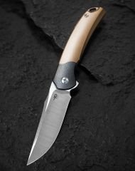 BESTECH SUPERNOVA BT2111C Titanyum+Zirkonyum Destek Sapı: 3,07'' M390 Blade