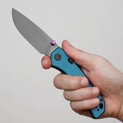 Vosteed Marten 330 - Üstten Kilitli ( 154CM Çelik ve Alüminyum Sap Çakı ) - A1612