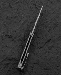 BESTECH SPEAR PHISHER BT2405A 3.48'' M390 Blade Titanyum+ Mermer Karbon Fiber Sap