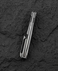 BESTECH SPEAR PHISHER BT2405A 3.48'' M390 Blade Titanyum+ Mermer Karbon Fiber Sap
