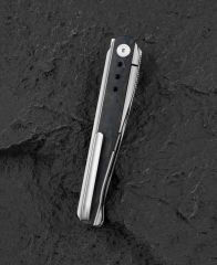 BESTECH SPEAR PHISHER BT2405B 3.48'' M390 Blade Titanyum+ Mermer Karbon Fiber Sap