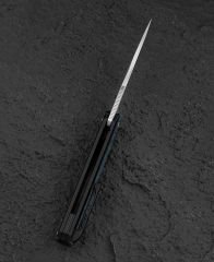 BESTECH SPEAR PHISHER BT2405C 3.48'' M390 Blade Titanyum+ Mavi Karbon Fiber Sap