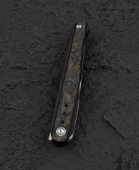BESTECH Spear Phisher | Titanyum + Fat Karbon Fiber Sap | M390 Çelik Çakı | BT2405D