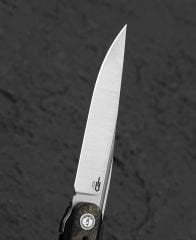 BESTECH SPEAR PHISHER Titanyum+ Yağlı Karbon Fiber Sap M390 Çelik Çakı - BT2405D