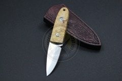 Stabilize Maple Burl Sap Mini Av Bıçağı