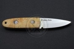 Stabilize Maple Burl Sap Mini Av Bıçağı