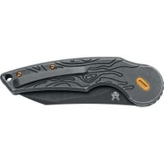 Fox Jupiter M390 Titanium All Black PVD + Bronze Screws Çakı