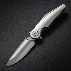 Rike Knife RK-Viper 3-DG Dark Gray Titanium Handle Bohler M398 Çakı