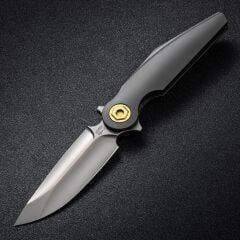 Rike Knife RK-Viper 3-P Plain Titanium Handle Bohler M398 Çakı