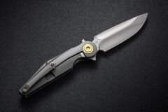Rike Knife RK-Viper 3-P Plain Titanium Handle Bohler M398 Çakı