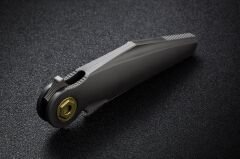 Rike Knife RK-Viper 3-P Plain Titanium Handle Bohler M398 Çakı