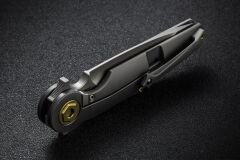 Rike Knife RK-Viper 3-P Plain Titanium Handle Bohler M398 Çakı