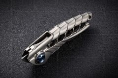 Rike Knife RK Alien1-P Plain Titanium Handle Bohler M390 Çakı