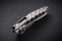 Rike Knife RK Alien1-P Plain Titanium Handle Bohler M390 Çakı