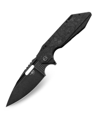 BESTECH SHODAN BT1910D Titanyum+Karbon Fiber Sap: 3,86'' S35VN Bıçak