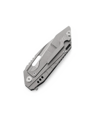 BESTECH SHODAN BT1910C Titanyum+Karbon Fiber Sap: 3,86'' S35VN Bıçak
