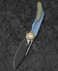 BESTECH SERAPH BT2403D 3.66'' M390 Blade Titanyum Sap