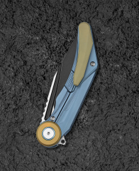 BESTECH SERAPH BT2403D 3.66'' M390 Blade Titanyum Sap