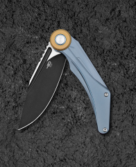 BESTECH SERAPH BT2403D 3.66'' M390 Blade Titanyum Sap
