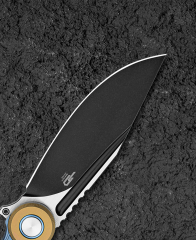 BESTECH SERAPH BT2403D 3.66'' M390 Blade Titanyum Sap