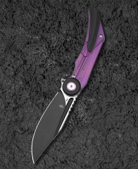 BESTECH SERAPH BT2403C 3.66'' M390 Blade Titanyum Sap