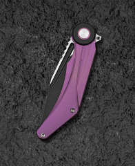 BESTECH SERAPH BT2403C 3.66'' M390 Blade Titanyum Sap