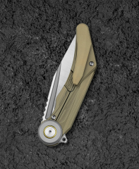 BESTECH SERAPH BT2403B 3.66'' M390 Blade Titanyum Sap