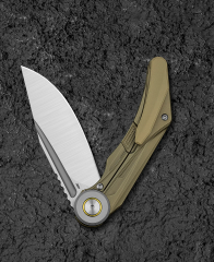 BESTECH SERAPH BT2403B 3.66'' M390 Blade Titanyum Sap