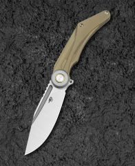 BESTECH SERAPH BT2403B 3.66'' M390 Blade Titanyum Sap