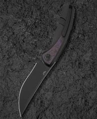 BESTECH SAMBAC BT2402B Titanyum Yağlı Karbon Fiber Kakma Sap Magnacut Çelik Çakı