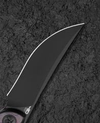 BESTECH SAMBAC BT2402B Titanyum Yağlı Karbon Fiber Kakma Sap Magnacut Çelik Çakı